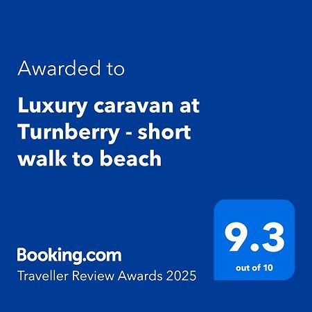 Luxury Caravan At Turnberry - Short Walk To Beach Girvan Εξωτερικό φωτογραφία